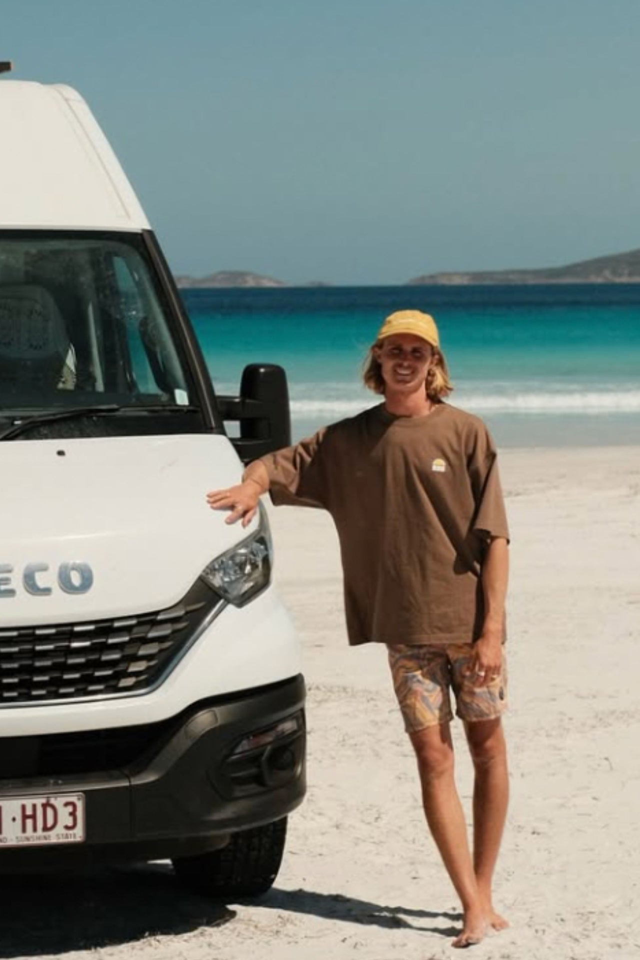 Stacked Tee Shirt - Brown