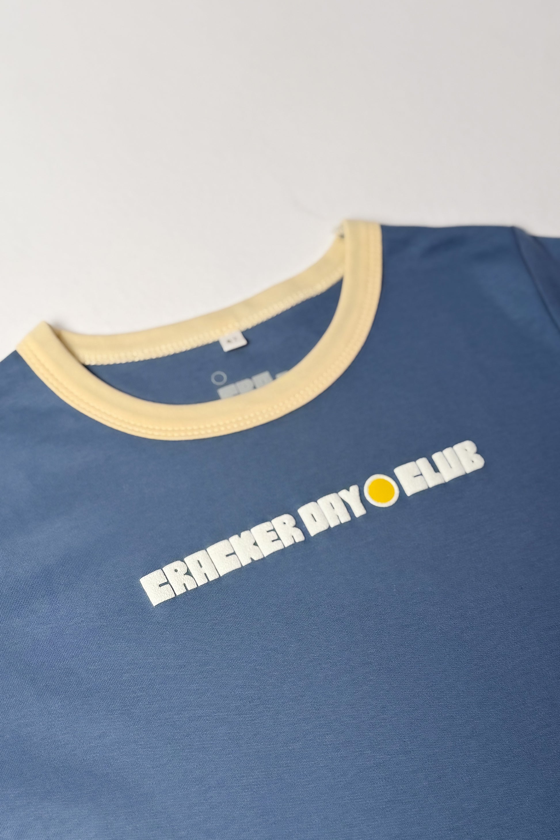 cracker day kids Little Retro Tee Shirt - Blue