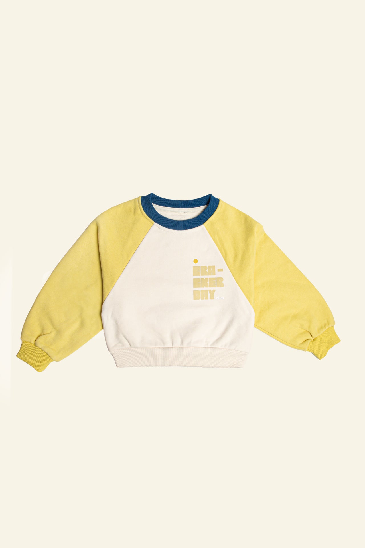 cracker day club raglan cut box sweater