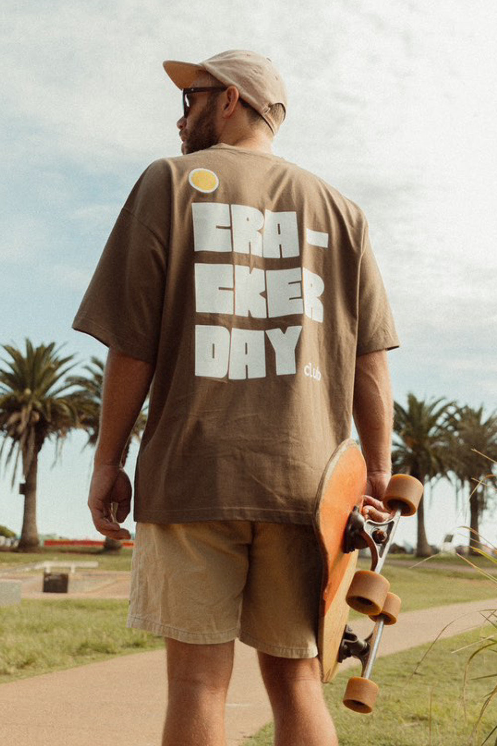 Stacked Tee Shirt - Brown