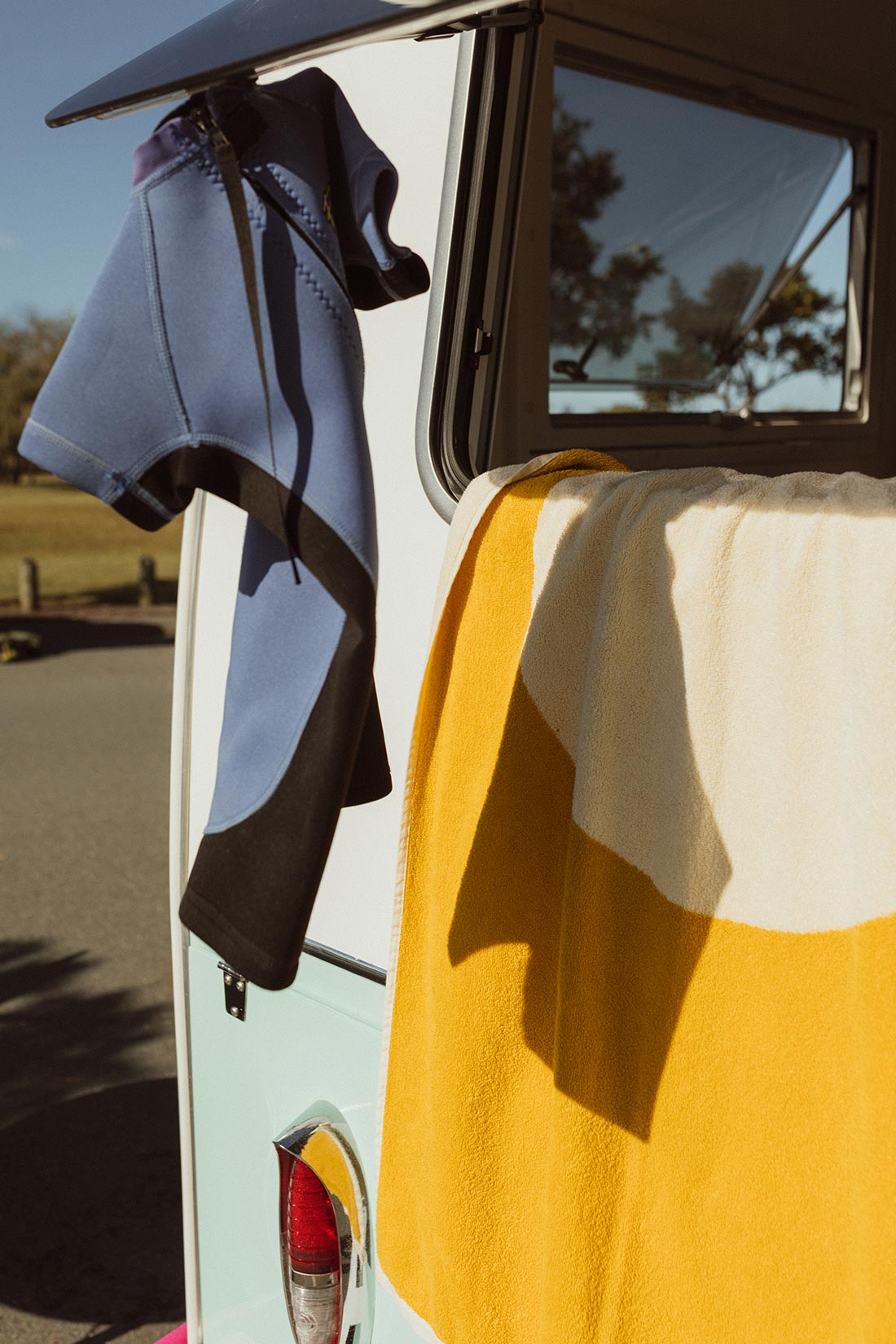 cracker day reversible towel