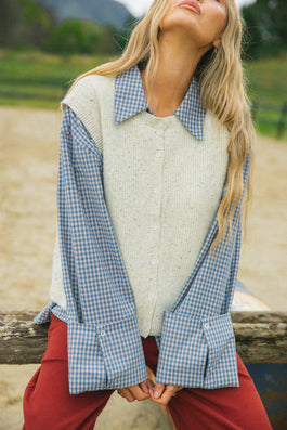Eternal Vest - Speckle Cream
