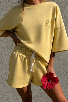 Basic Midweight Short - Light Mustard