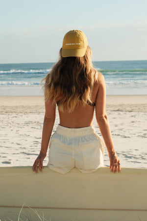 Racer Club Shorts - Butter/Forest