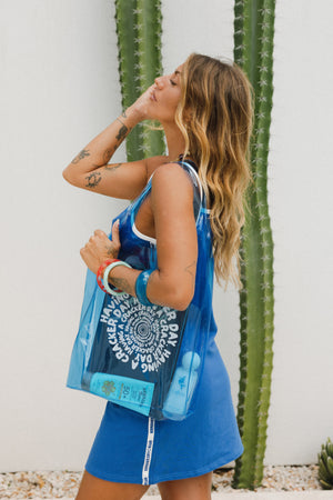 Any Day Racer Dress - Blue