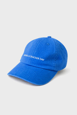 Having A Cracker Day Cap - Blue