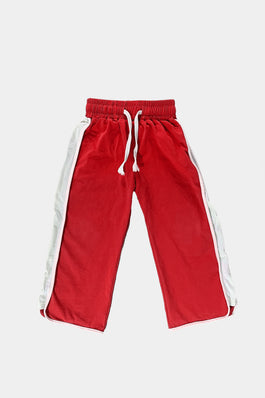Kids Lazy Day Retro Pants - Red