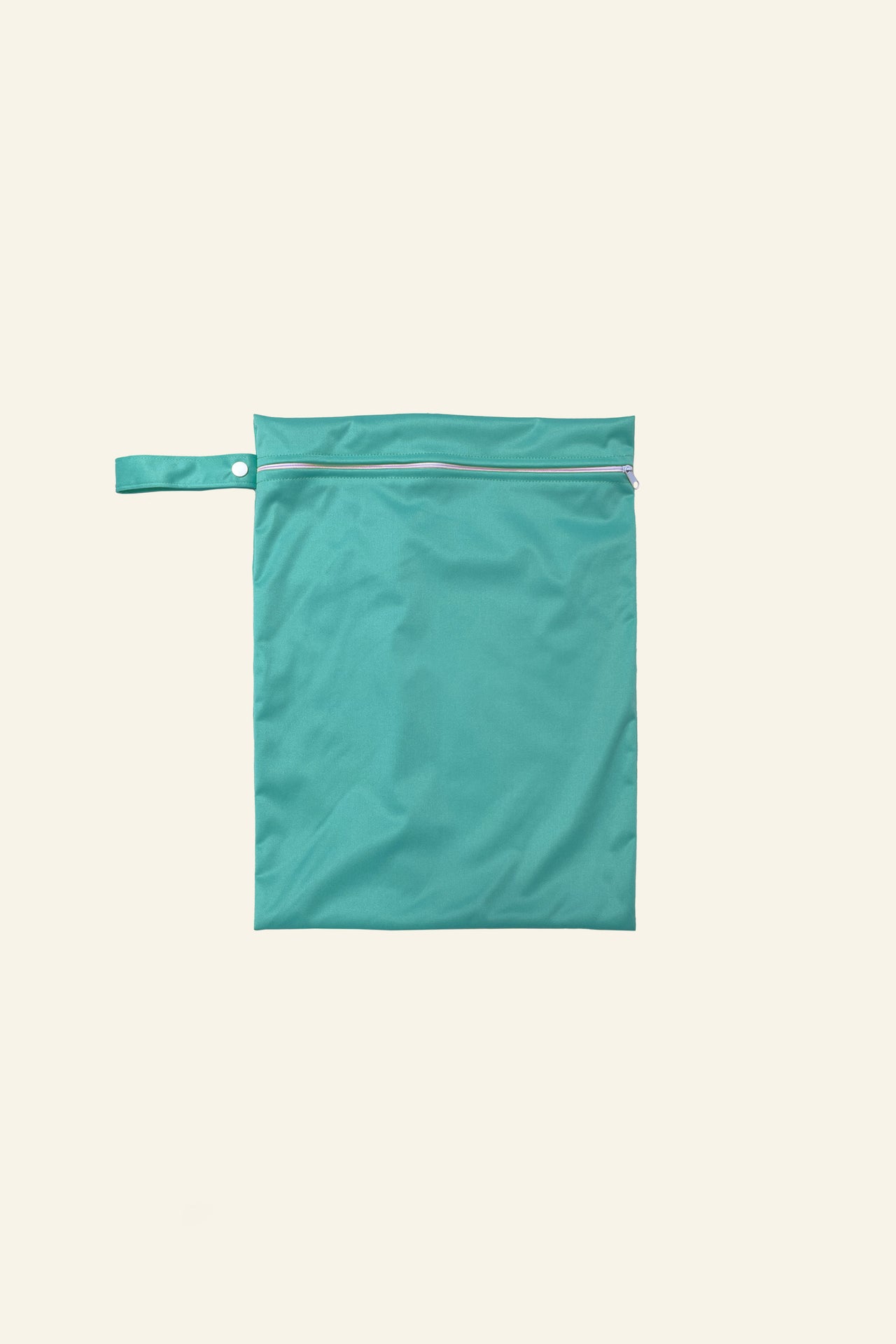 emerald wet bag by cracker day club for the beach and wet clothes in with white zipper